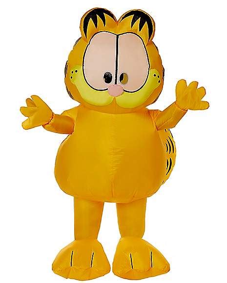 halloween costume garfield|garfield blow up costume.